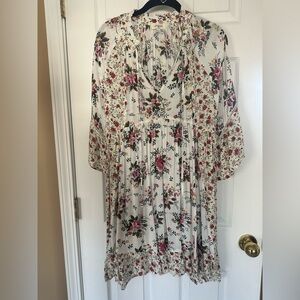 Umgee Multicolor Flowy Floral Dress Size XL